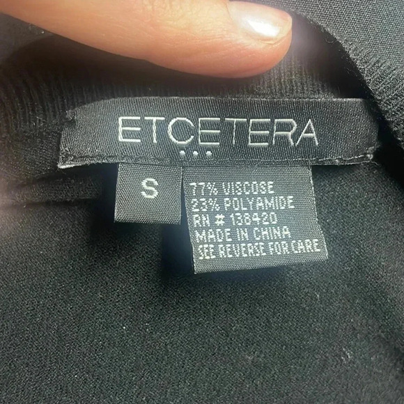 Black Etcetra Cardigan M - Picture 3 of 4